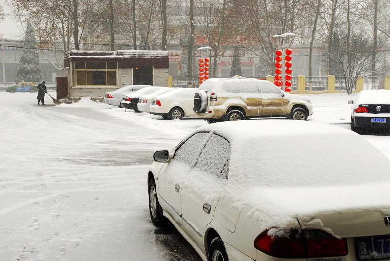 今年里的这场雪 摄影 中州大地