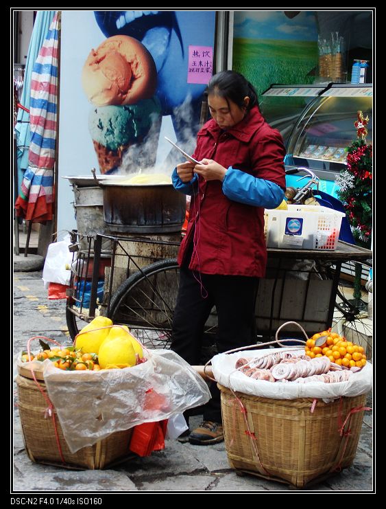 “兼职” 摄影 雪竹