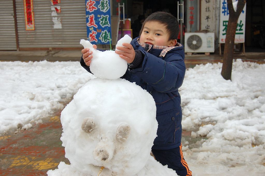 堆雪人 摄影 蝴蝶兰