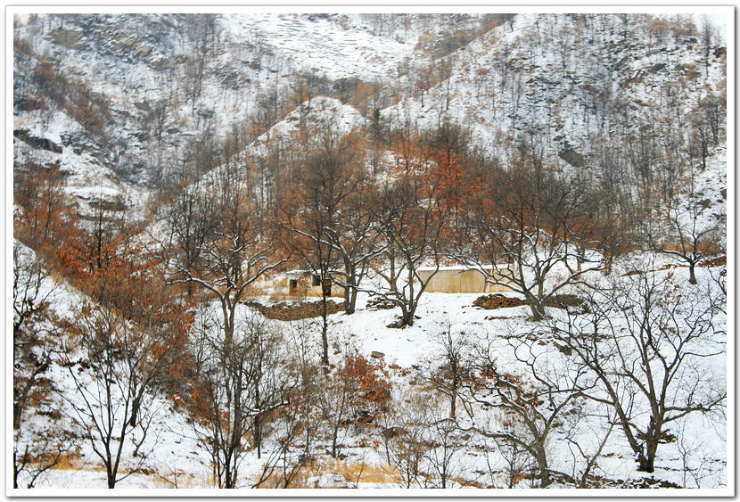 山&雪 摄影 拍山摄氺