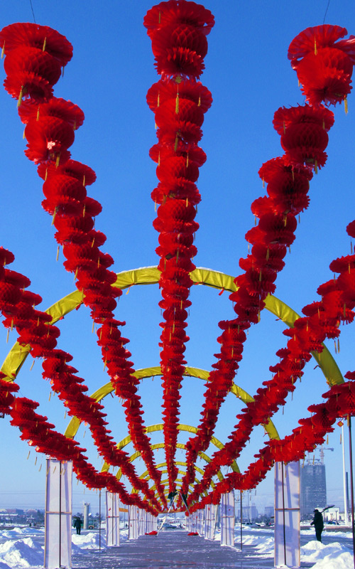 《中国红》 摄影 太空