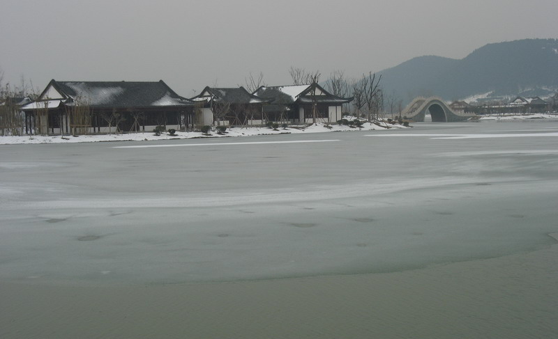 雪后南湖 摄影 小老百姓