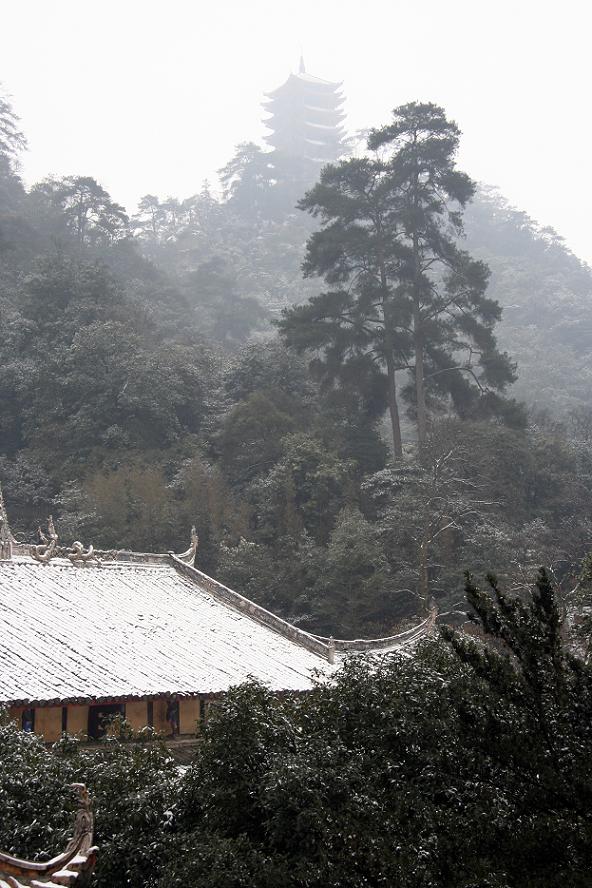 重庆难得一见的雪景（缙云山） 摄影 大汉儿