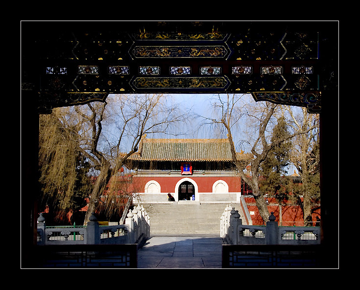 冬之阐福寺 摄影 燕都蓟城