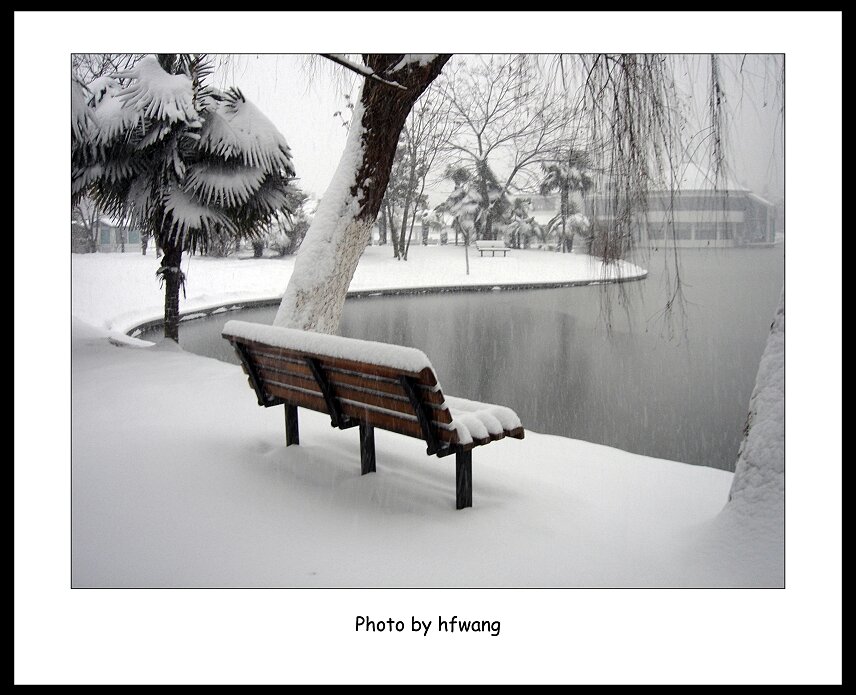 风雪园空人 摄影 hfwang