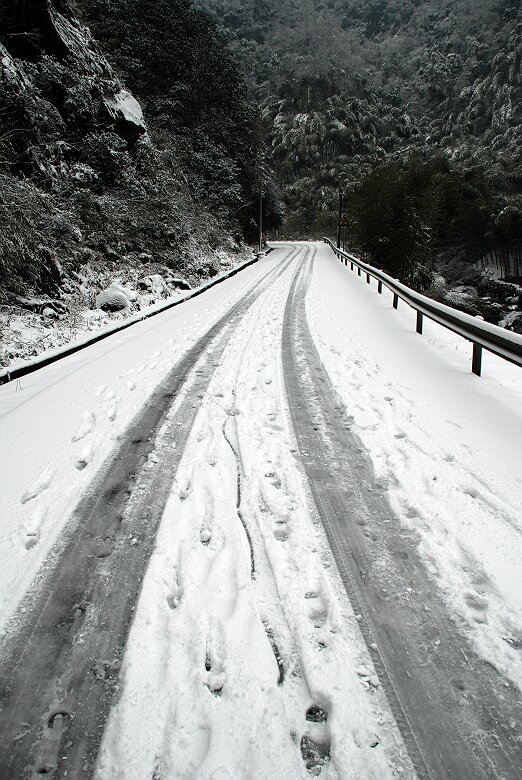 探雪景之路 摄影 亥老二