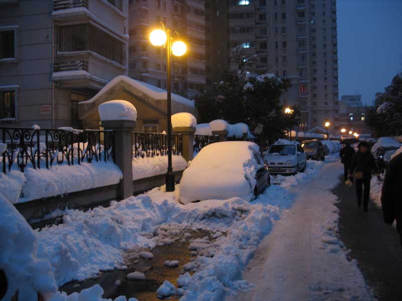 夜雪景 摄影 勤学