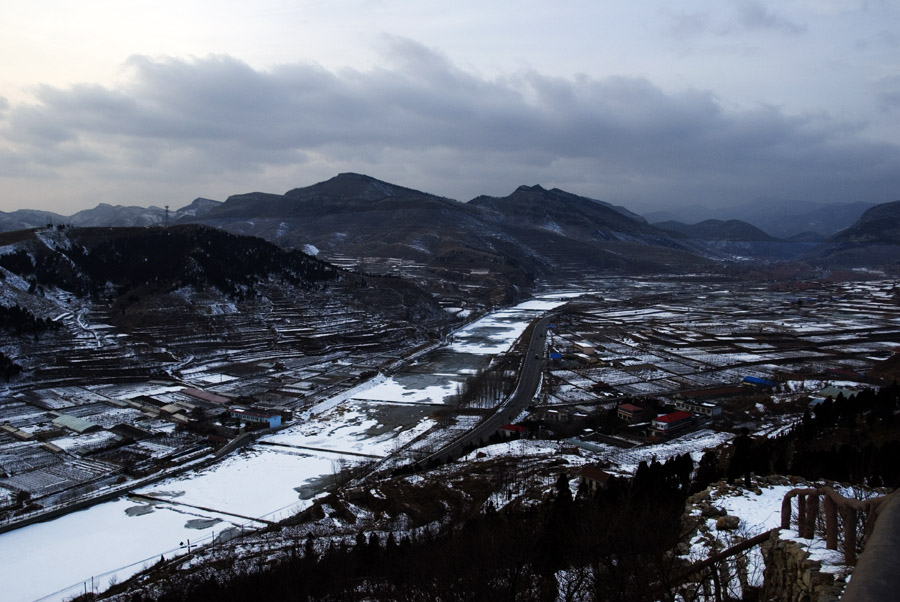 冬天的沂河源头 摄影 布衣山农