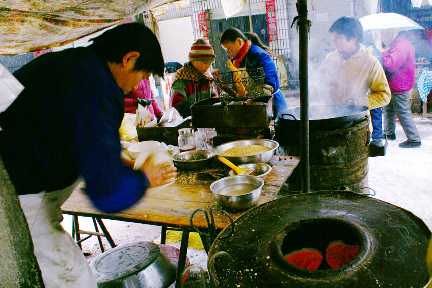 烤大饼 摄影 龙池山水