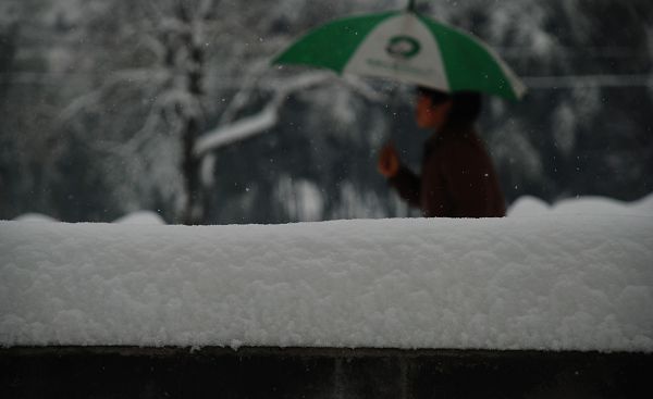 下雪的时候 摄影 摩卡甜心