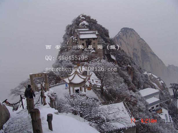 华山雪景 摄影 宋晨阳