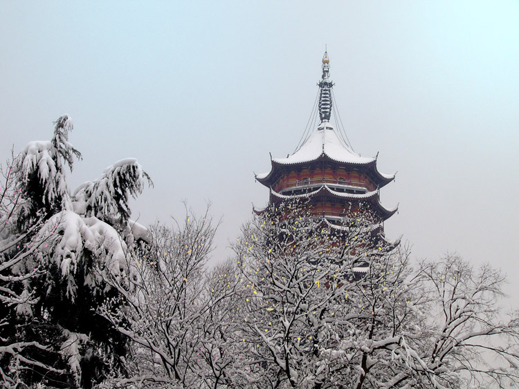 姑苏北寺塔(雪) 摄影 laofu