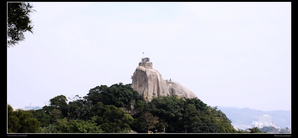 远眺日光岩 摄影 超级大白兔