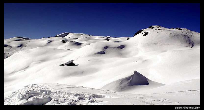 雪山坡 摄影 colork7