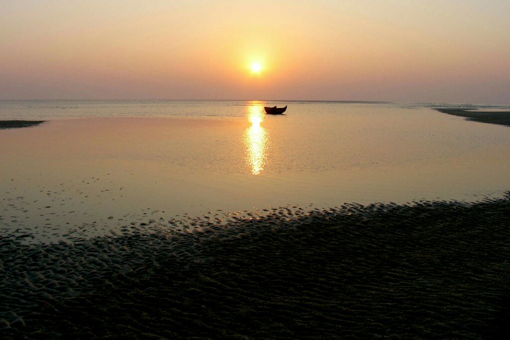 海上日出 摄影 三人