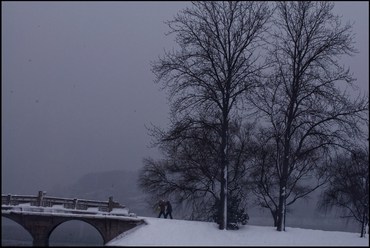 风雪人生路 摄影 鑫牛