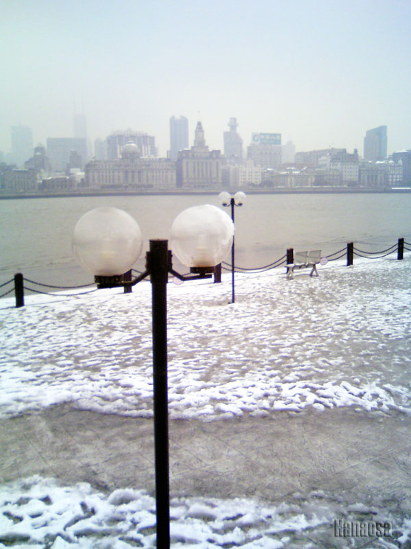 上海外滩雪景 摄影 hanaosa