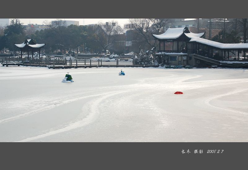 残雪留痕 摄影 长木