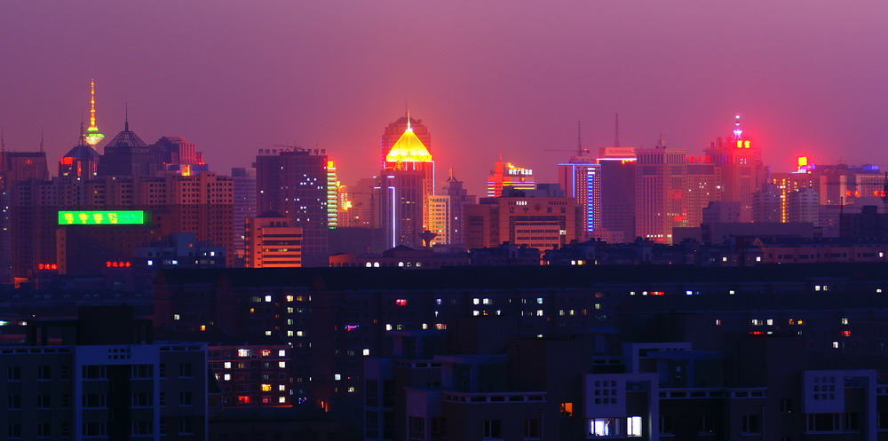 沈阳夜景 摄影 changjie