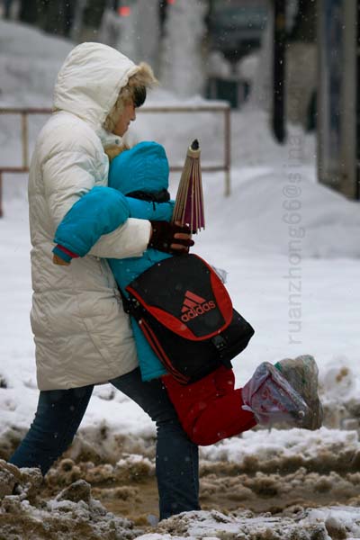 雪中情 摄影 山风