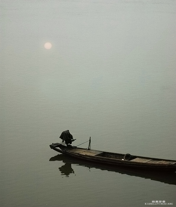 雾海夕阳 2 摄影 湘麓