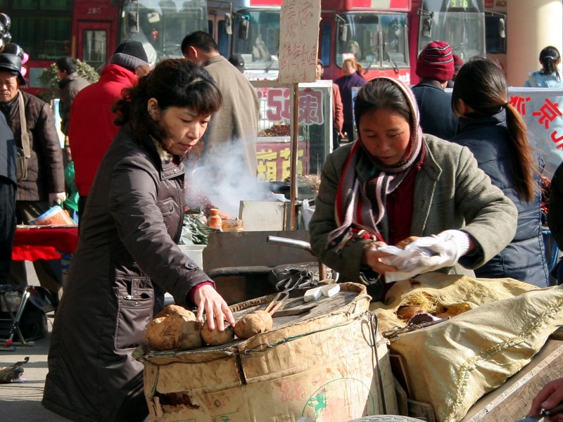 烤红薯 摄影 郑州老冒