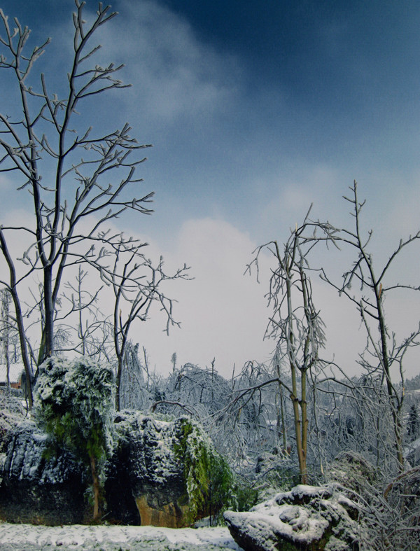 山野。静雪 摄影 iftown