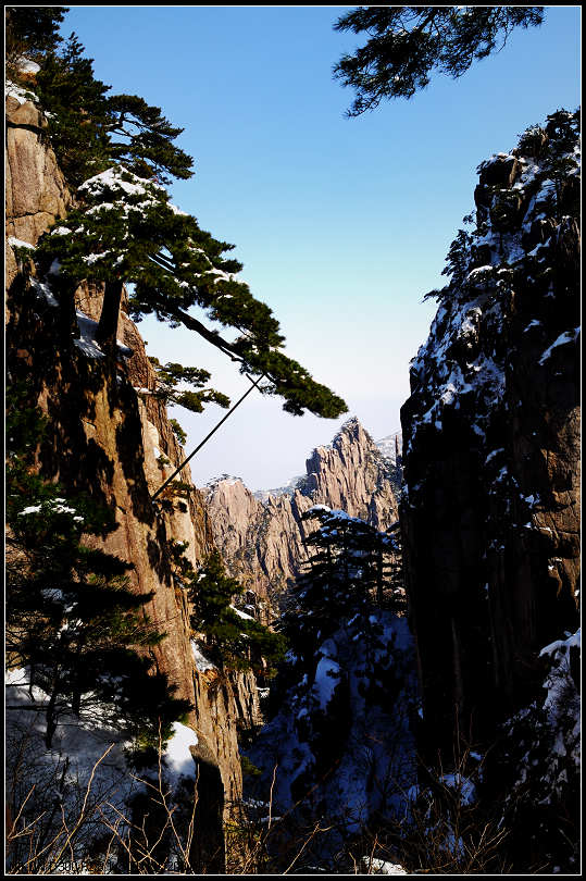 黄山雪景（2）！ 摄影 华尔街