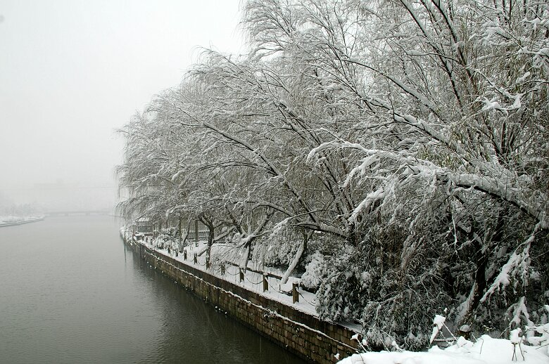 姚城雪景 摄影 亥老二