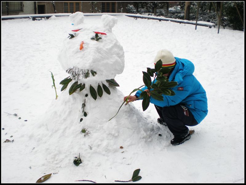 雪后的乐趣 摄影 莹莹