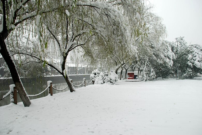 姚城雪景 摄影 亥老二