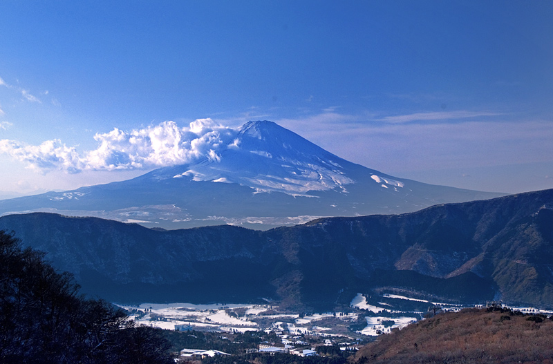 远眺富士山 摄影 whxok