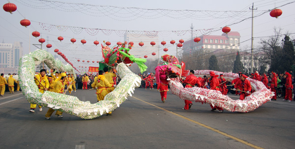 祥瑞巨龙闹元宵 摄影 风虎云龙