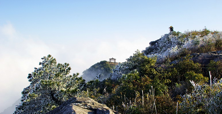 一览众山小 摄影 风帆