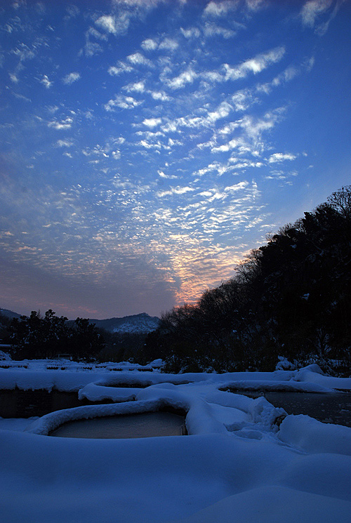 黄昏雪 摄影 浪漫