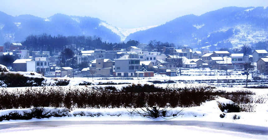 乡村冬韵 摄影 龙池山水