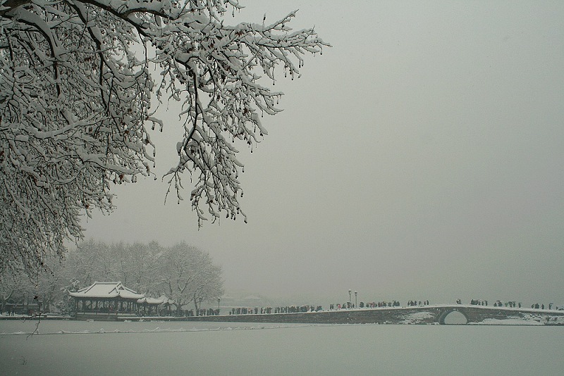 断桥残雪 摄影 巴山