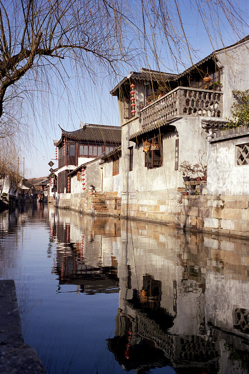 古镇西塘水阳楼 摄影 mingyan