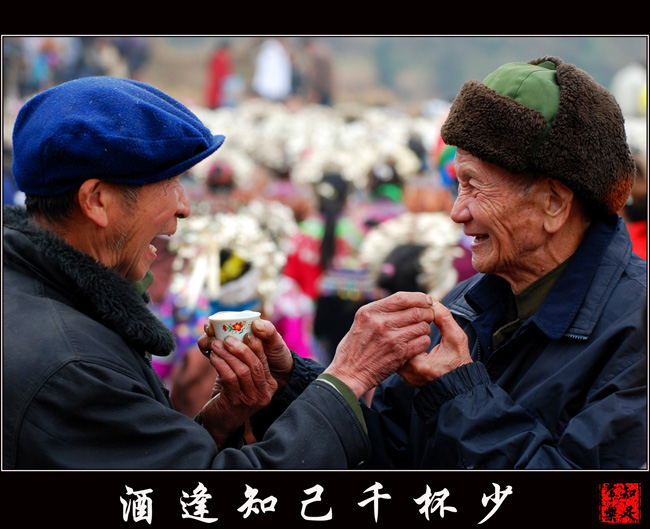 酒逢知已千杯少 摄影 海上云天