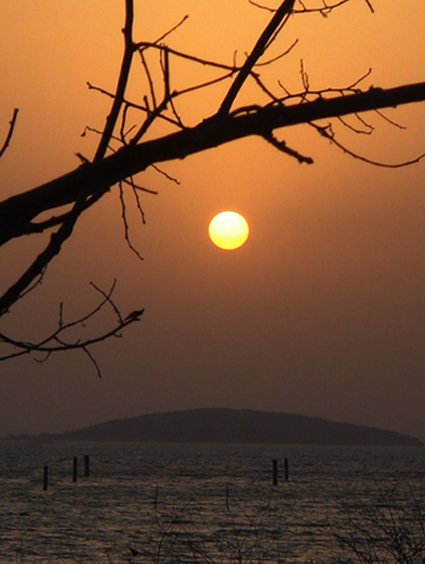 太湖夕照 摄影 戈阳.陈