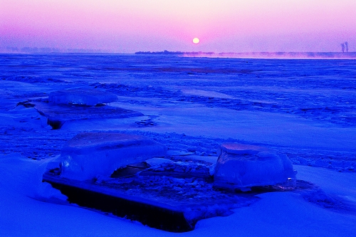 冰河印象 摄影 雪心