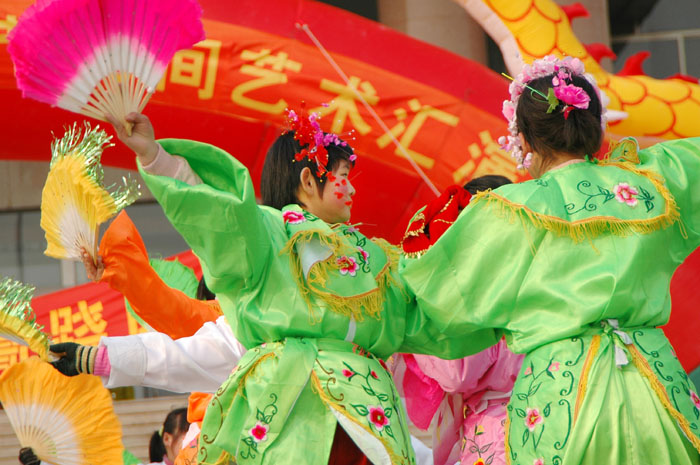 山东鼓子秧歌汇演 摄影 加农