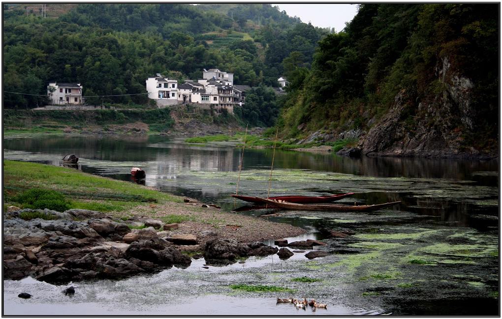 歙县-渔梁坝 摄影 老大的宝贝