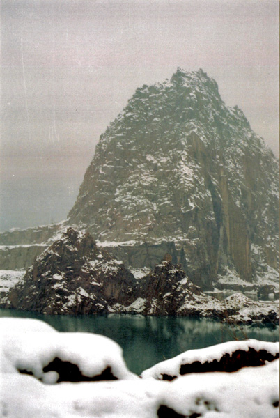 金山,雪 摄影 行疆