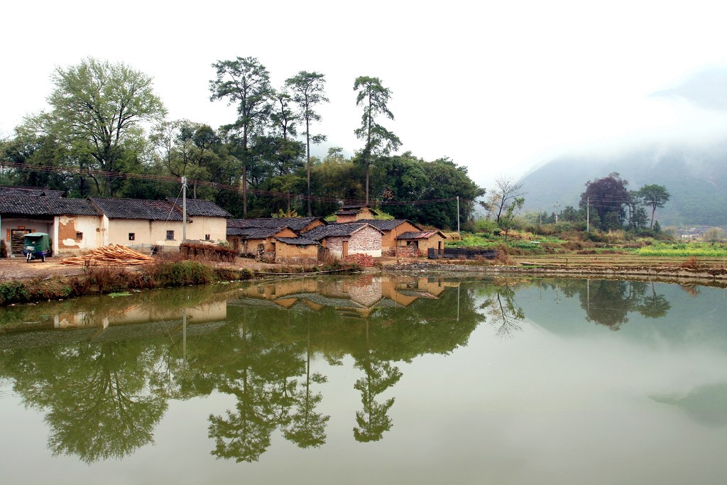 山村小景 摄影 初试锋芒