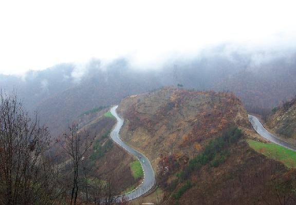 那雨、那山、那云、那路 摄影 激情人生