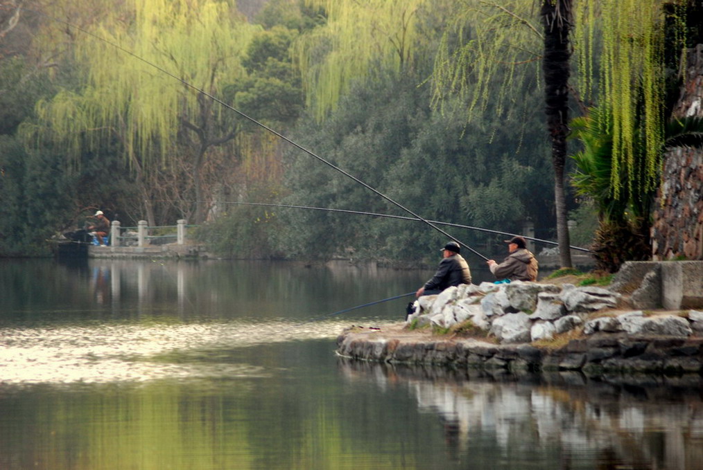 晨钓 摄影 kakalinda