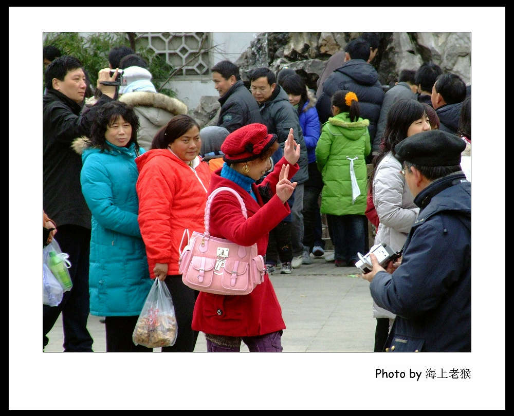 摆个“婆势”（pose）居然要排队！？ 摄影 海上老猴