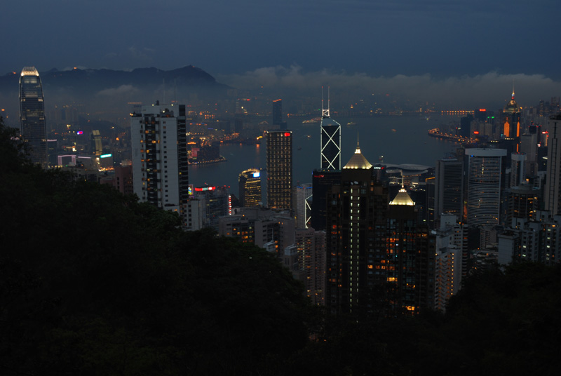 香江夜景 摄影 黑卡