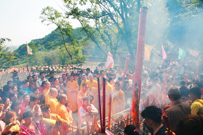 千山灵岩寺开光法会纪实 摄影 askcm